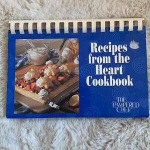 The Pampered Chef - Spiral Cookbook Recipes from‎ the heart Vino retired book